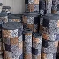 کناره گلیم فرش ماشینی طرح شایان دودی سایزسفارشی 1،90در80(هزینه ارسال باخریدارمیباشدپس کرایه)