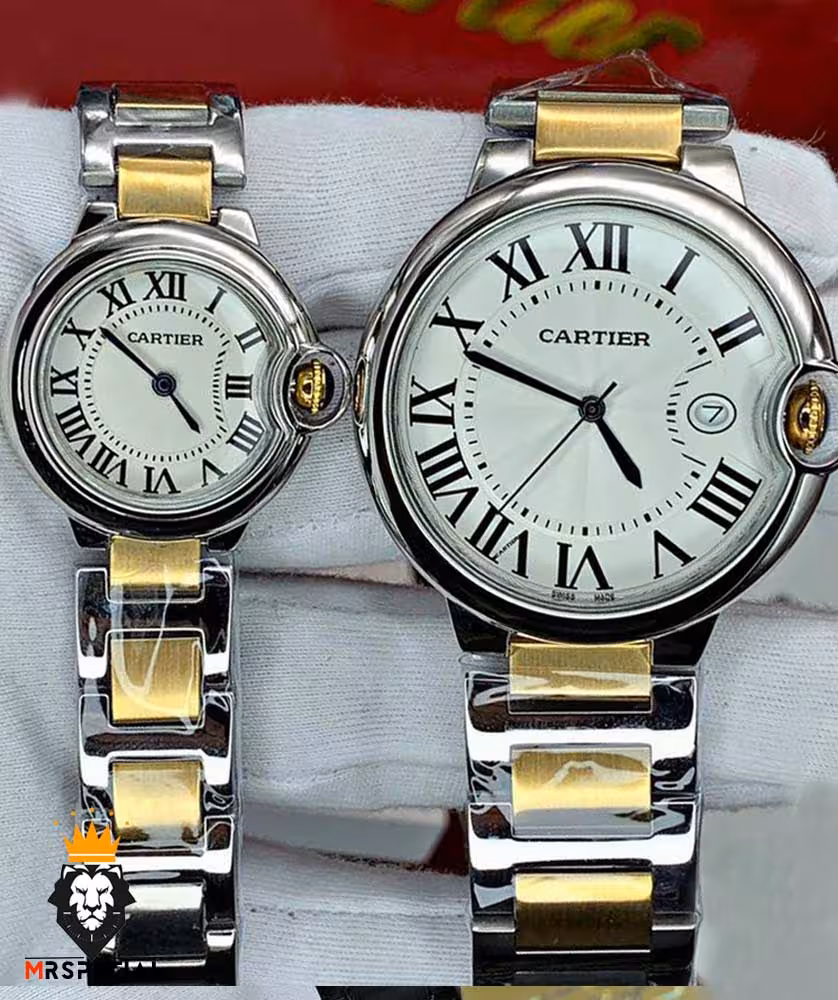 ساعت مچی ست زنانه و مردانه کارتیه بالن بلو  01916 Cartier Ballon Bleu