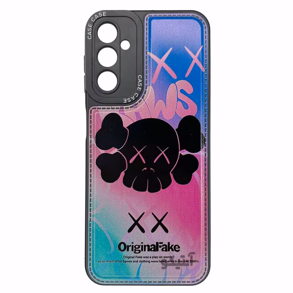 قاب فانتزی طرح دار بالشتی طرح Kawsمناسب برای Samsung A14-کد1172