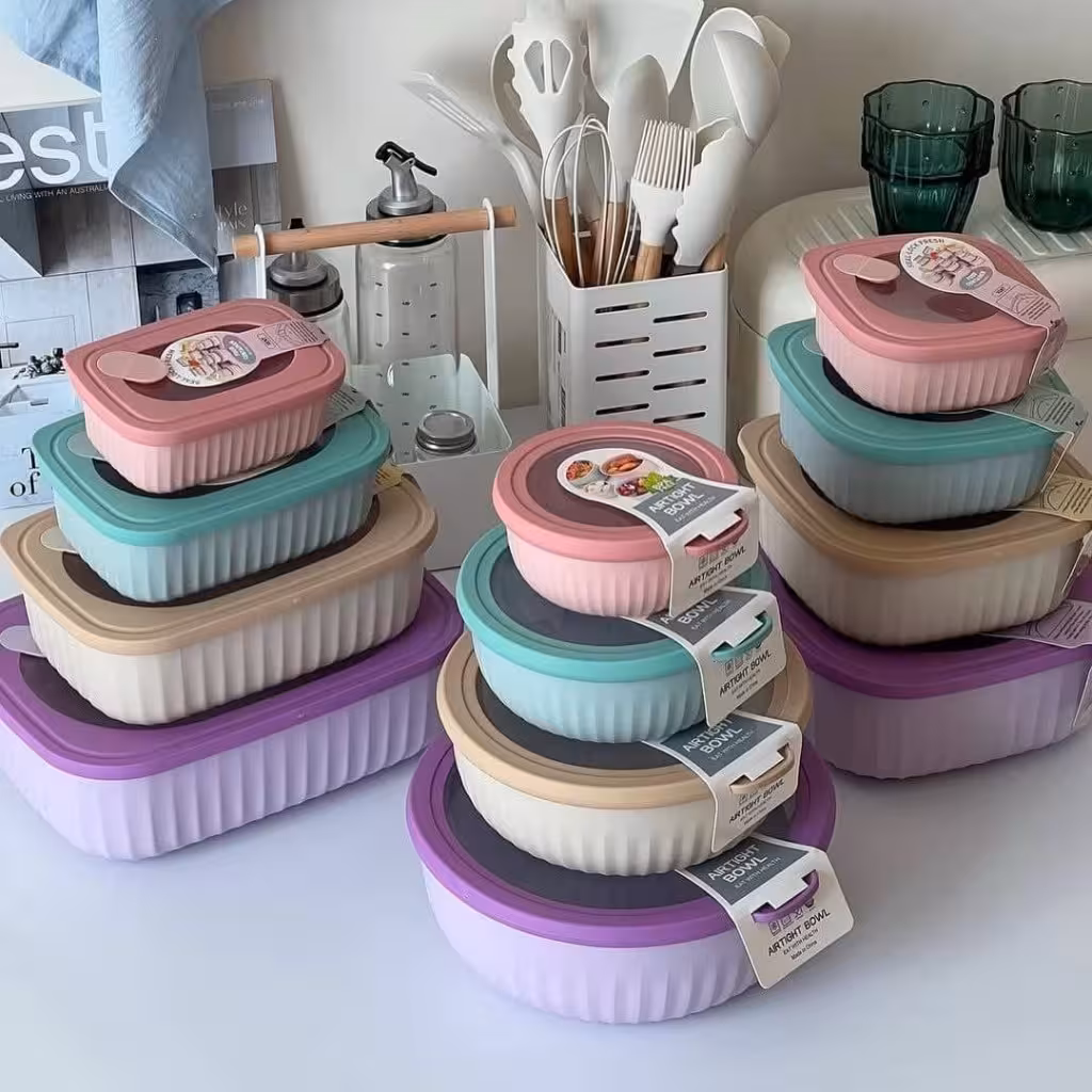 ظرف نگهدارنده چهار تایی پاستیلی