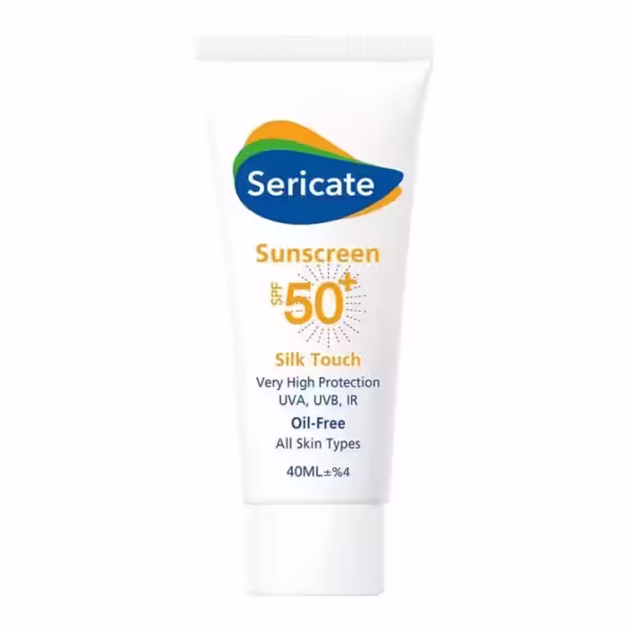کرم ضد آفتاب فاقد چربی بی رنگ سری کیت  Sericate SPF-50