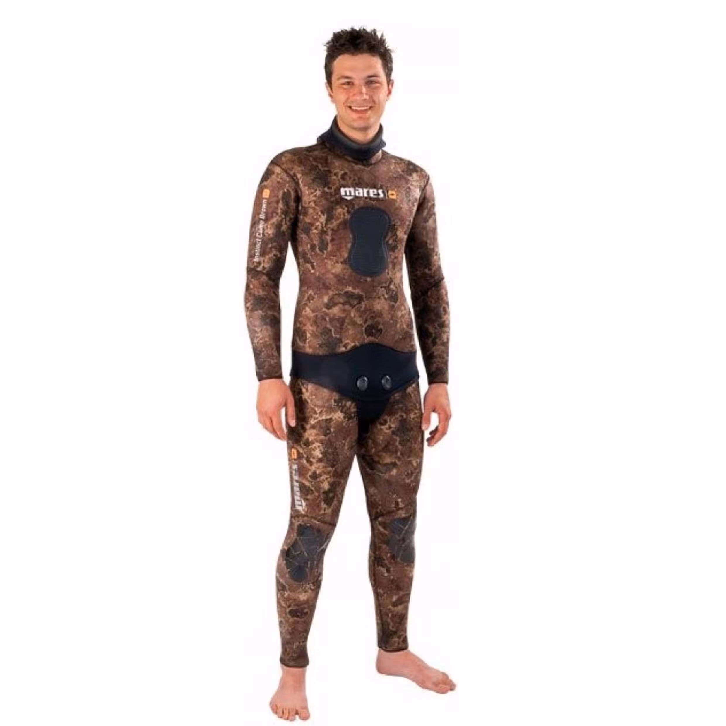 وت سوت فریدایو Mares  مدل Instinct Brown Camo Wetsuit Jacket- 3.5 mm