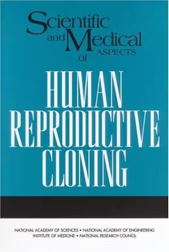 خرید و دانلود نسخه کامل کتاب Scientific and Medical Aspects of Human Reproductive Cloning