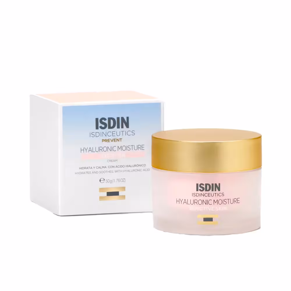 کرم آبرسان هیالورونیک اسید ایزدین مناسب پوست حساس Isdin Hyaluronic Moisturizer for Sensitive Skin