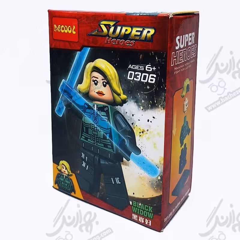 لگو دکول شخصیت ناتاشا رومانوف کد 0306