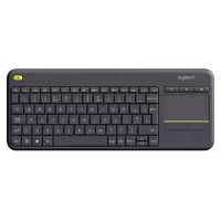 کیبورد بی سیم لاجیتک Logitech K400 Plus با تاچ پد - براکالا
