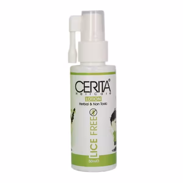 لوسیون ضد شپش مو سریتا ( CERITA – Lice Free Lotion )