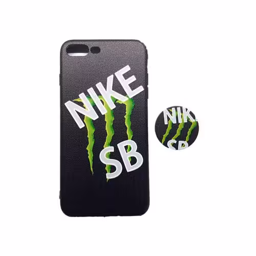 قاب طرح دار پاپ سوکت دار iphone 7 plus/8 plus