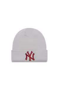 کلاه ورزشی نود مردانه و زنانه League Ess Cuff Beanie Neyyan Stncar یونیسکس بژ 60364353 06 NEW ERA