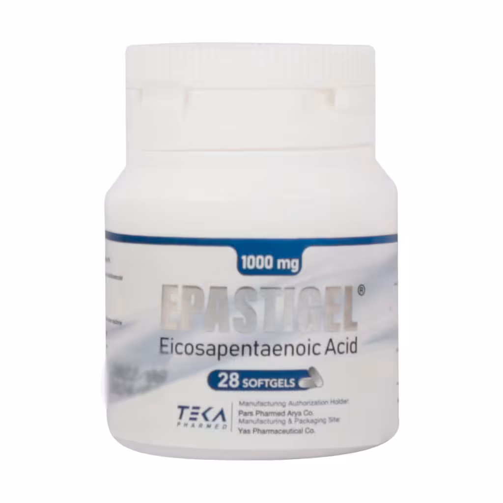 سافت ژل اپاستیژل 1000 میلیگرم تکا فارمد 28عدد | Teka Pharmed Epastigel