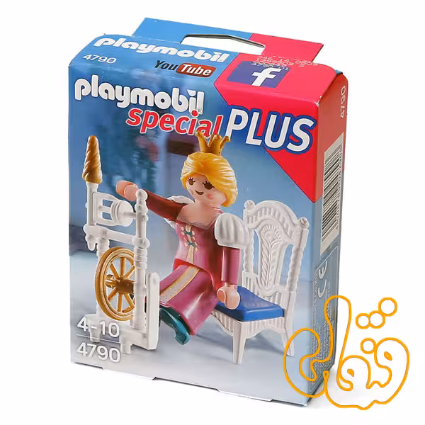 princess with weaving wheel 4790