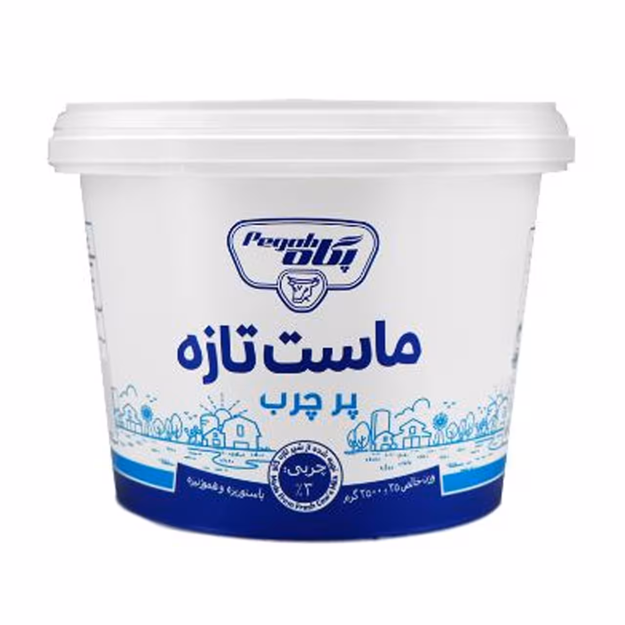 ماست پرچرب پگاه 1500 میلی لیتری
