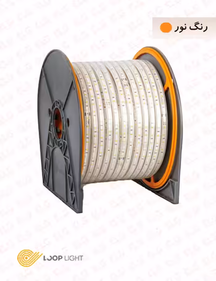 ریسه شلنگی وایرلس انبه ای 220 ولت تراکم 120 سری BaseLine لوپ لایت