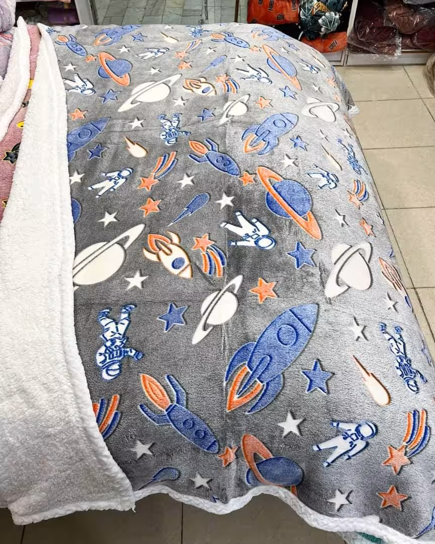 پتو شبنما گوسفندی یکنفره سایز 160*220