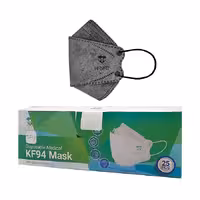 ماسک تنفسی سه بعدی حیات بسته 25 عددی رنگ نوک مدادی
