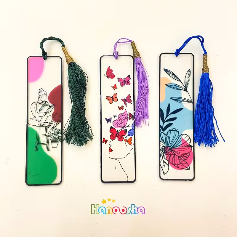 بوک مارک پلکسی شفاف