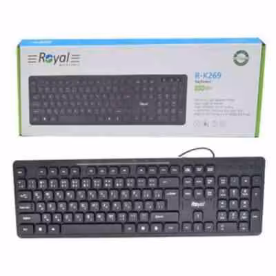 کیبورد سیم دار ROYAL مدل 269