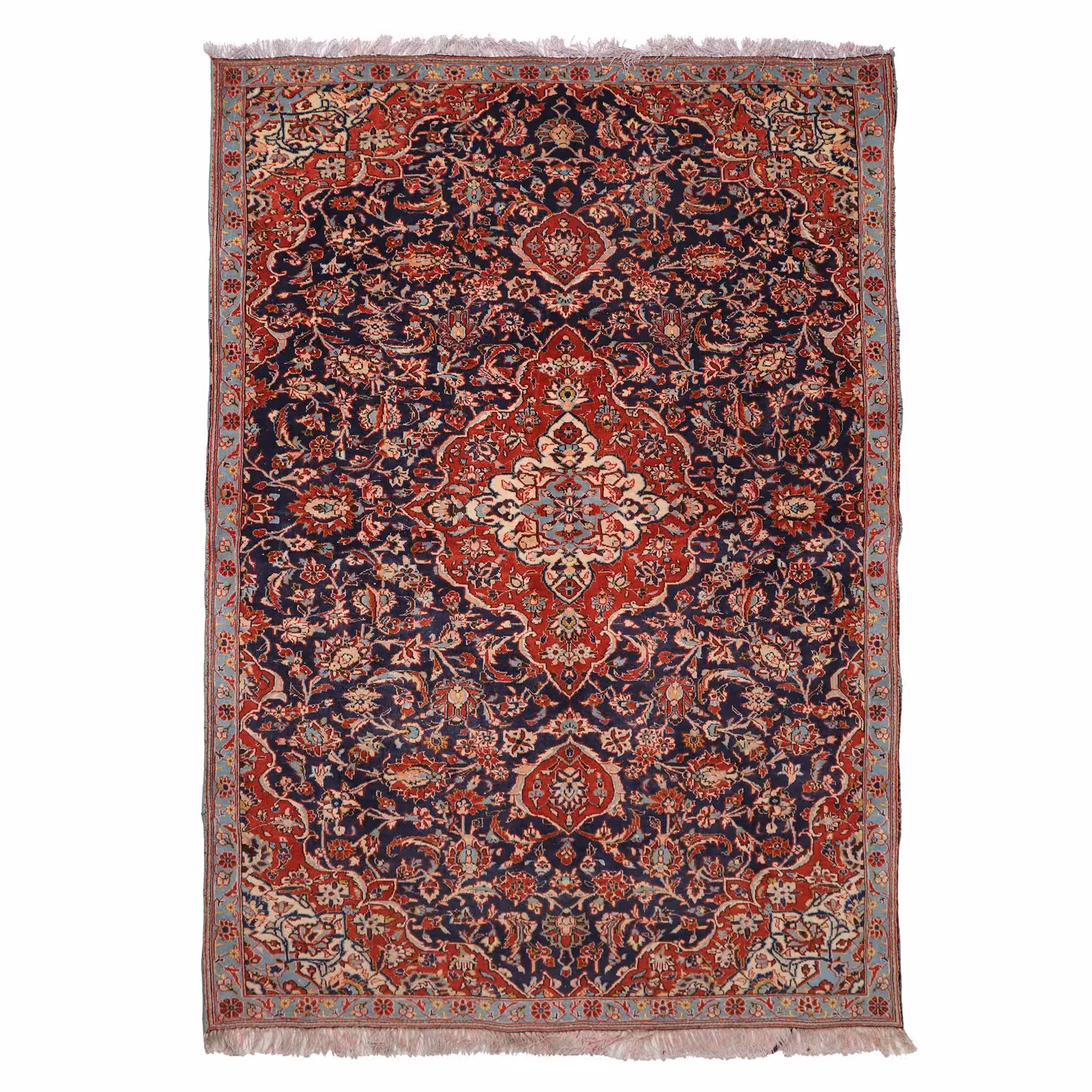 فرش دستبافت قدیمی سه و نیم متری کد 40302555