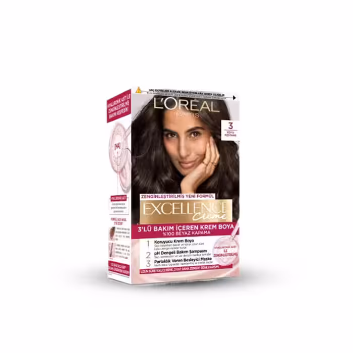 رنگ مو شماره 4 لورال