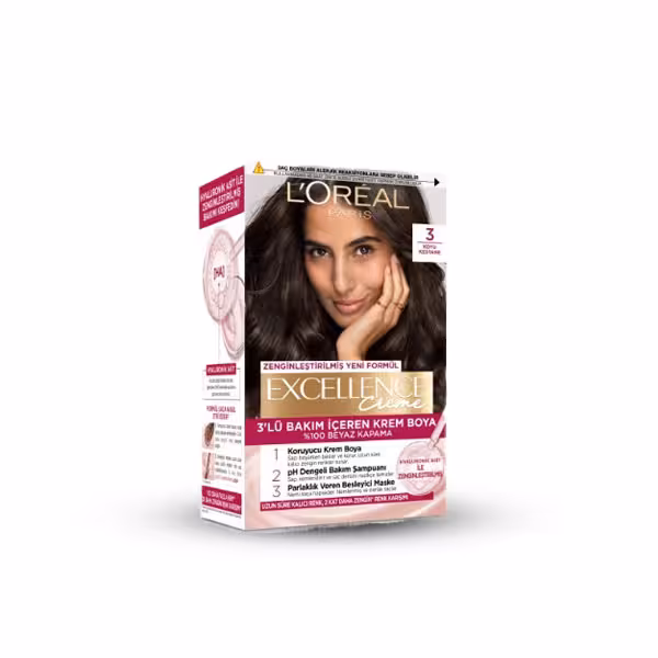 رنگ مو شماره 4 لورال