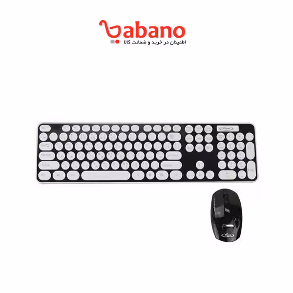 کیبورد و ماوس بی‌سیم ونوس مدل PV-KMV1224