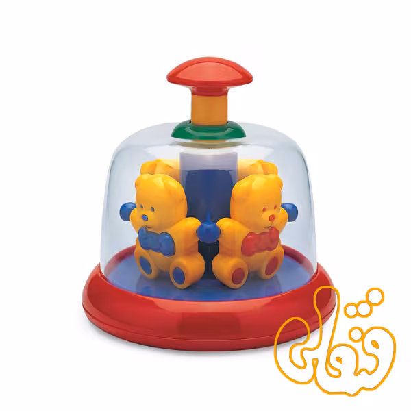 گردونه چرخ و فلک فشاری خرس Baby Carousel 89130
