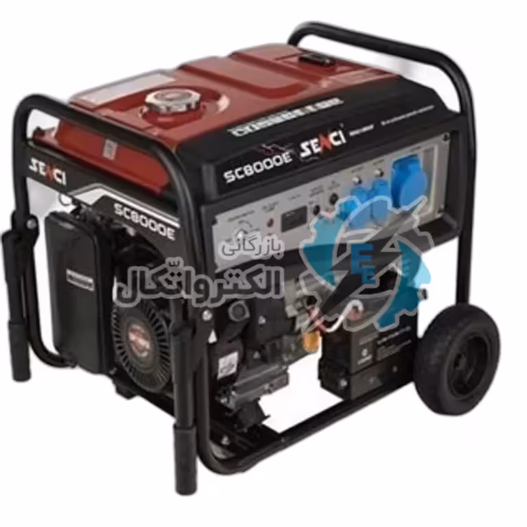 موتور برق بنزینی سنسی 7 کیلو وات مدل SC8000E | استارتی ا موتور برق 7 کیلو وات سنسی بنزینی SC8000E | استارتی