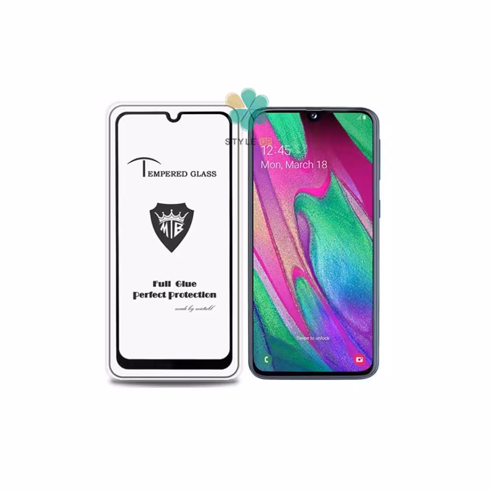 گلس میتوبل گوشی سامسونگ Samsung Galaxy A40 مدل تمام صفحه