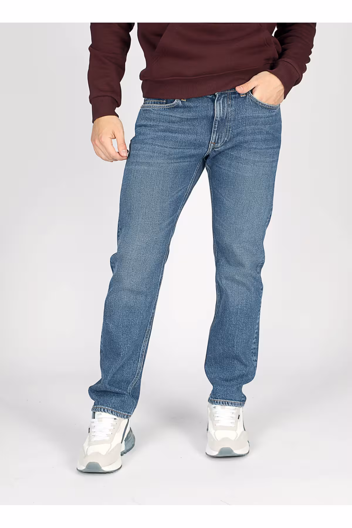 شلوار جین مردانه مستقیم کمر 251 LCM MID Lee Cooper