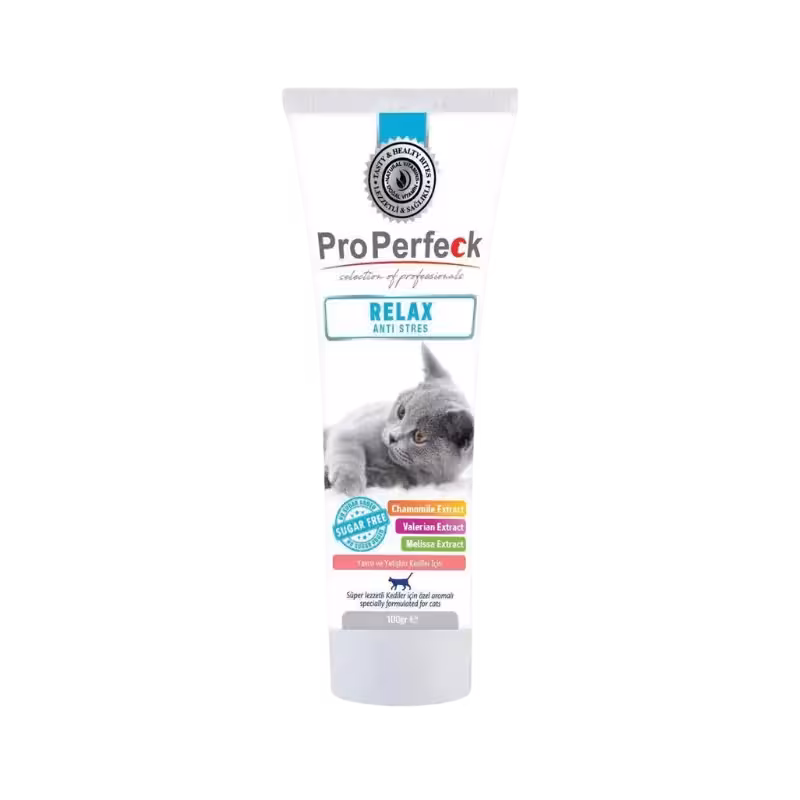 خمیر ضد استرس گربه برند pro perfeck پروپرفک 100 گرمی