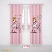 پرده پنلی بچگانه طرح هلینا کد AS1752