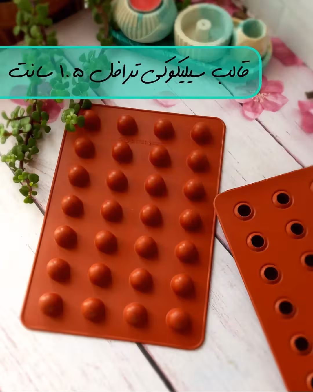 قالب سیلیکونی ترافل 2 سانت