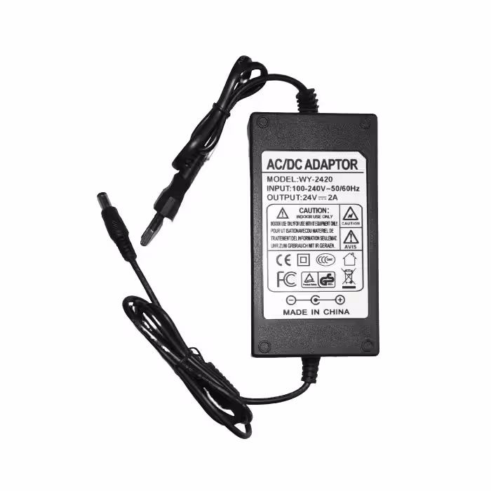 آداپتور سوئیچینگ 24V/2A رومیزیسوییچینگ 24 ولت 2 آمپر