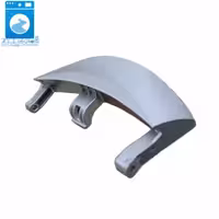 دستگیره درب لباسشویی وستل 1618t (پشت خط دار-نقره ایی)