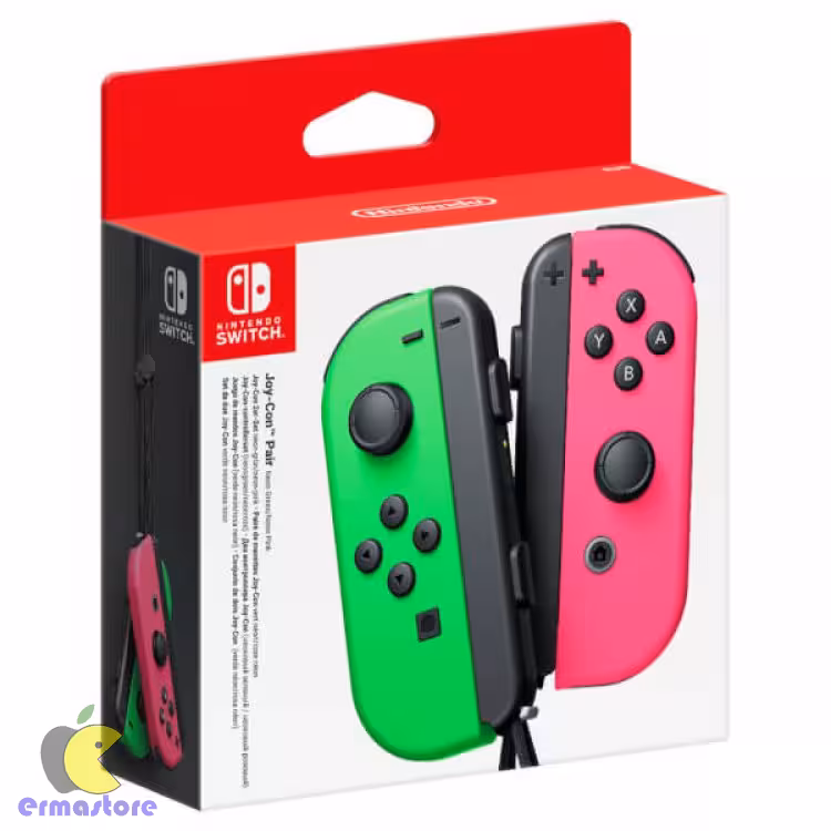 خرید کنترلر Joy-Con دوتایی | صورتی - سبز