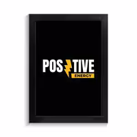 تابلو تایپوگرافی طرح positive کد PF-15060