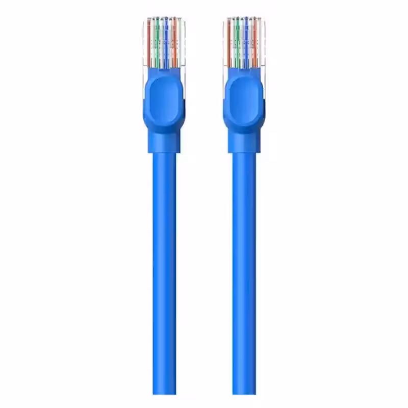 کابل شبکه باسئوس Baseus Round RJ45 Cat6 1m آبی