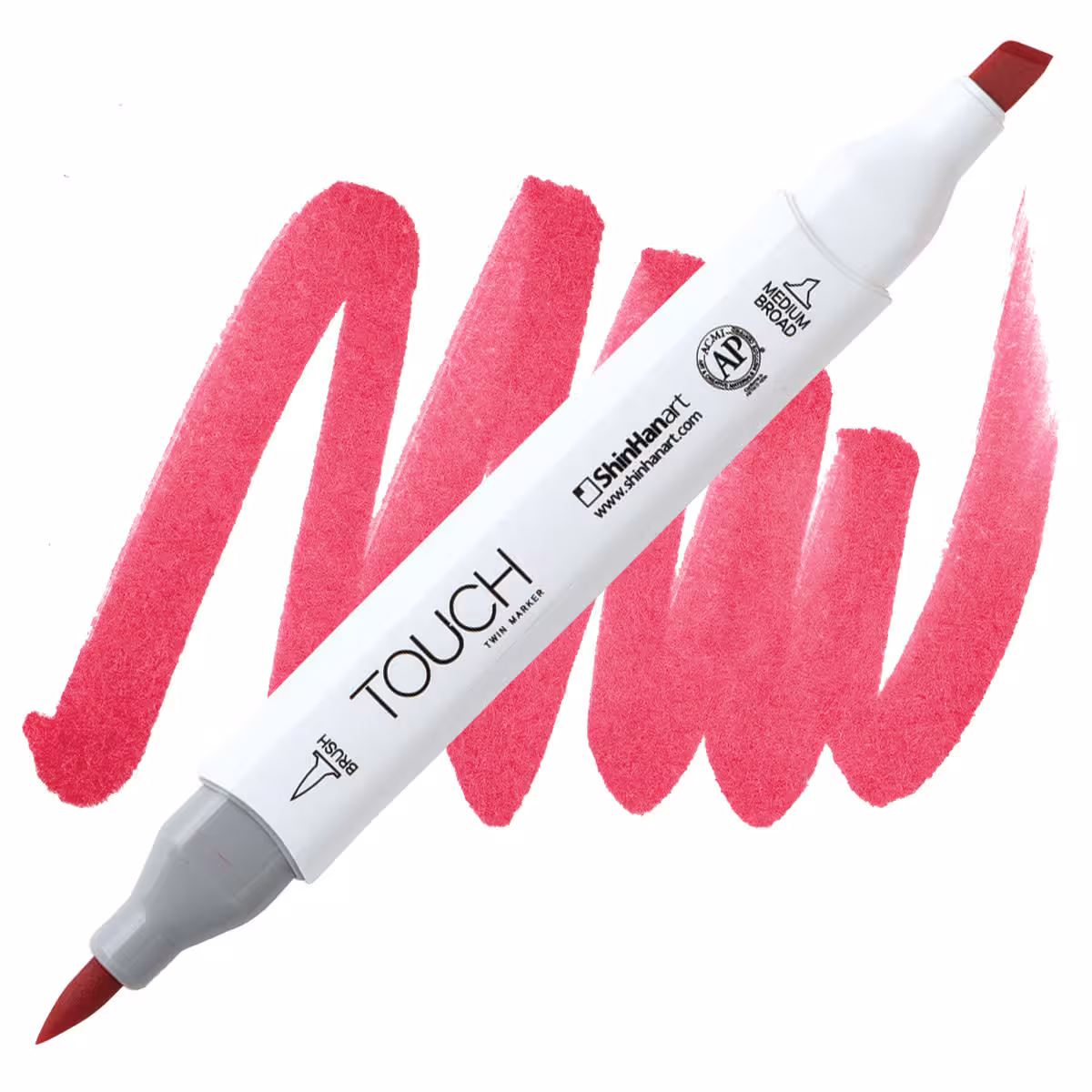 ماژیک طراحی دو سر تاچ (بدنه سفید) کد R10