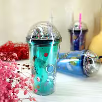 لیوان اسموتی چراغ دار