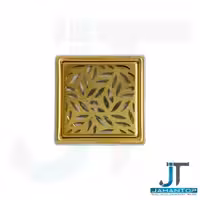 کفشور استیل طلایی 10*10 با خروجی 50میلی متر جهانیار مدل ونیز