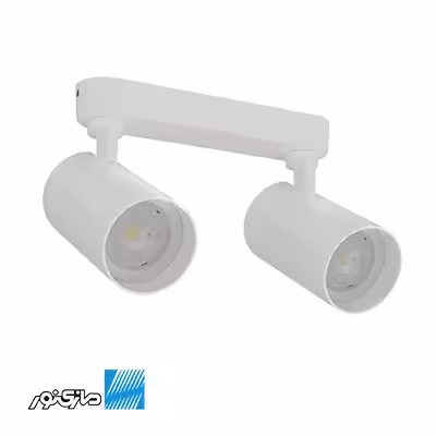 چراغ سقفی روکار 60 وات دوقلو مدل هانی سری optimax مازی نور