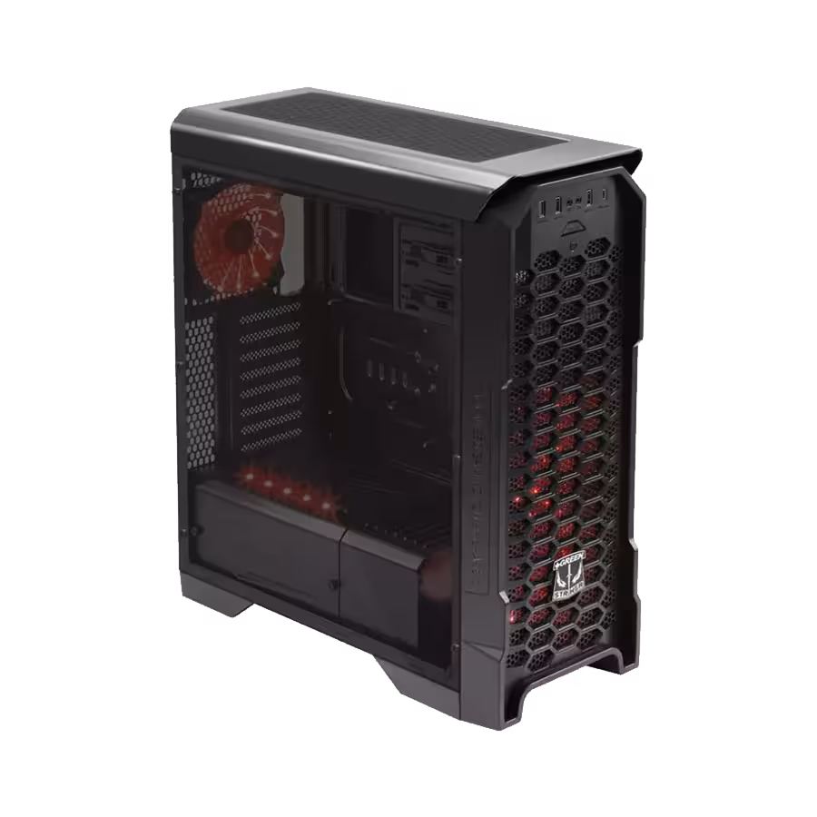 کیس گیمینگ گرین STRIKER مشخصات، آخرین قیمت و خرید