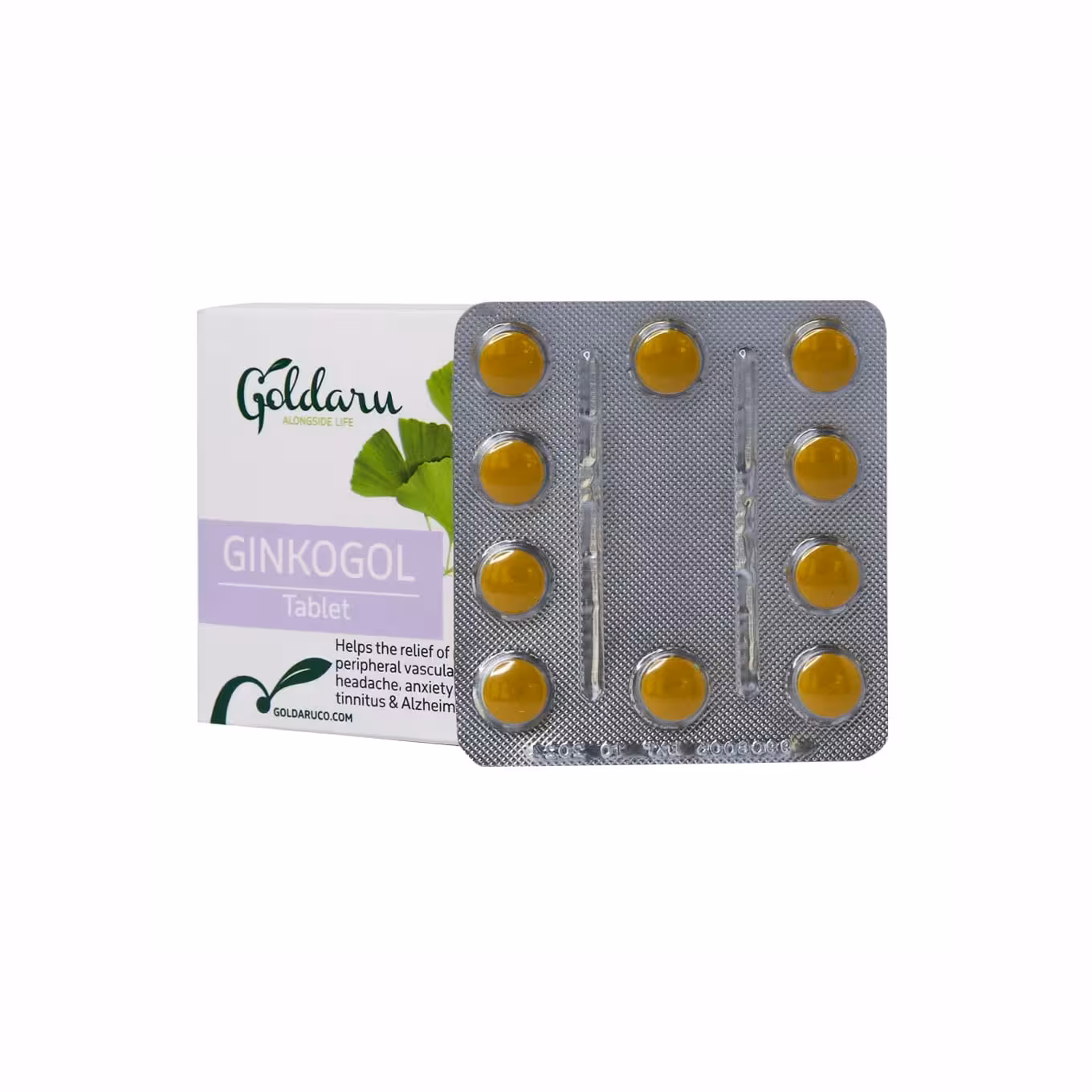 قرص جینکوگل گل دارو