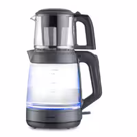 چایساز شیشه‌ ای هومند Infinity 1764H خاکستری