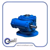 گیربکس حلزونی سهند سایز 110 نسبت 64 ورودی 24 خروجی 40 میلیمتر سری MVF ساخت ایران