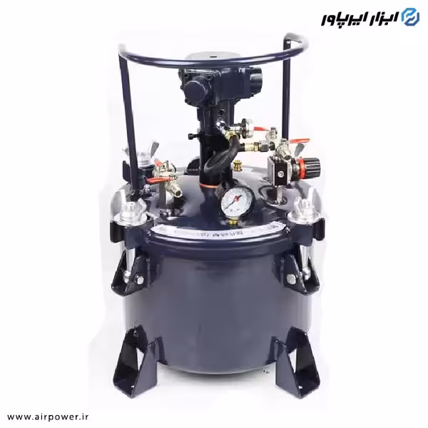 مخزن رنگ تحت فشار بادی 10 لیتری طرح APT مدل PT-10A