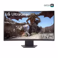 مانیتور 27 اینچ گیمینگ خمیده ال جی مدل LG UltraGear 27GS60QC-B