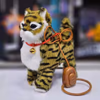 اسباب بازی گربه حرکتی با قلاده ایتم 02