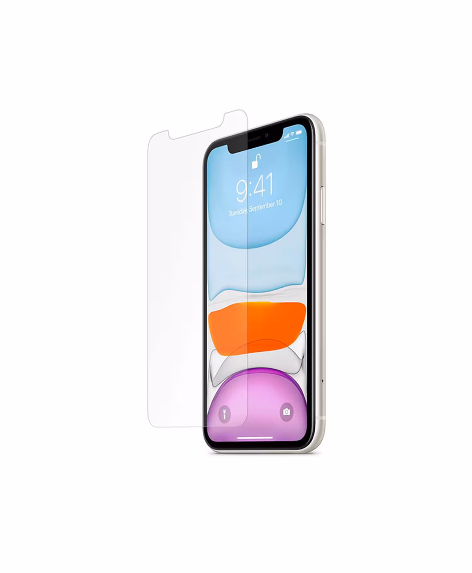 گلس معمولی پک دار Iphone 11 Pro