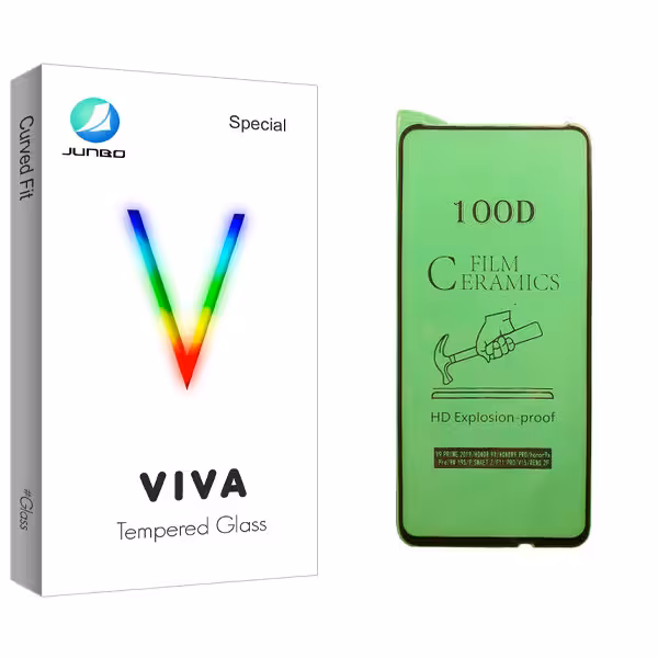 محافظ صفحه نمایش سرامیکی جانبو مدل Viva Glass مناسب برای گوشی موبایل هوآوی Y9 Prime 2019